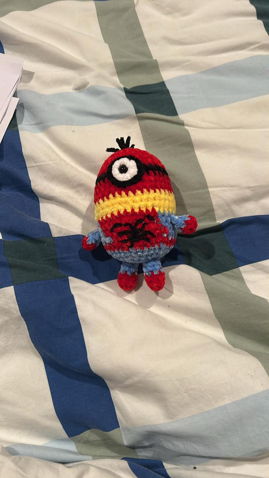 Handmade Crochet Minion Plush