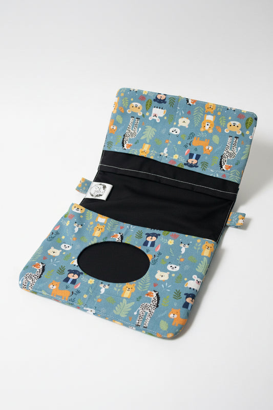 Diaper and wipes case